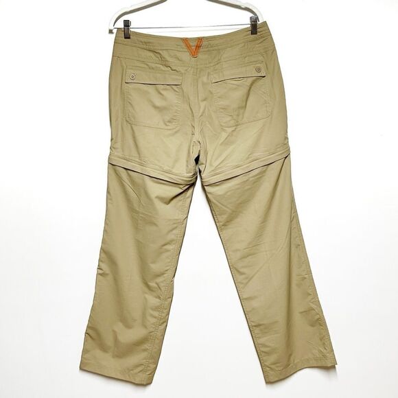 New The North Face Horizon 2 Convertible Hiking Pant Dune Beige Womens Sz 10 - Picture 3 of 7